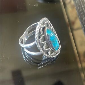 Turquoise Silver Ring
